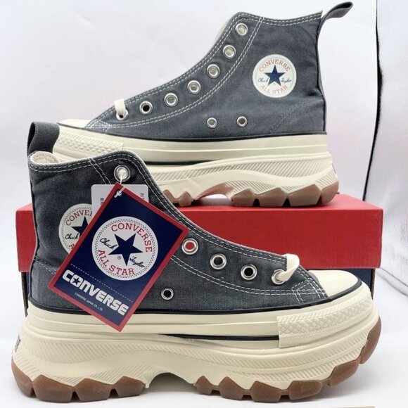 Converse All Star Trekwave Faded canvas Hi Metal Gray 31316061 Mens Size 10.5 US main image 6